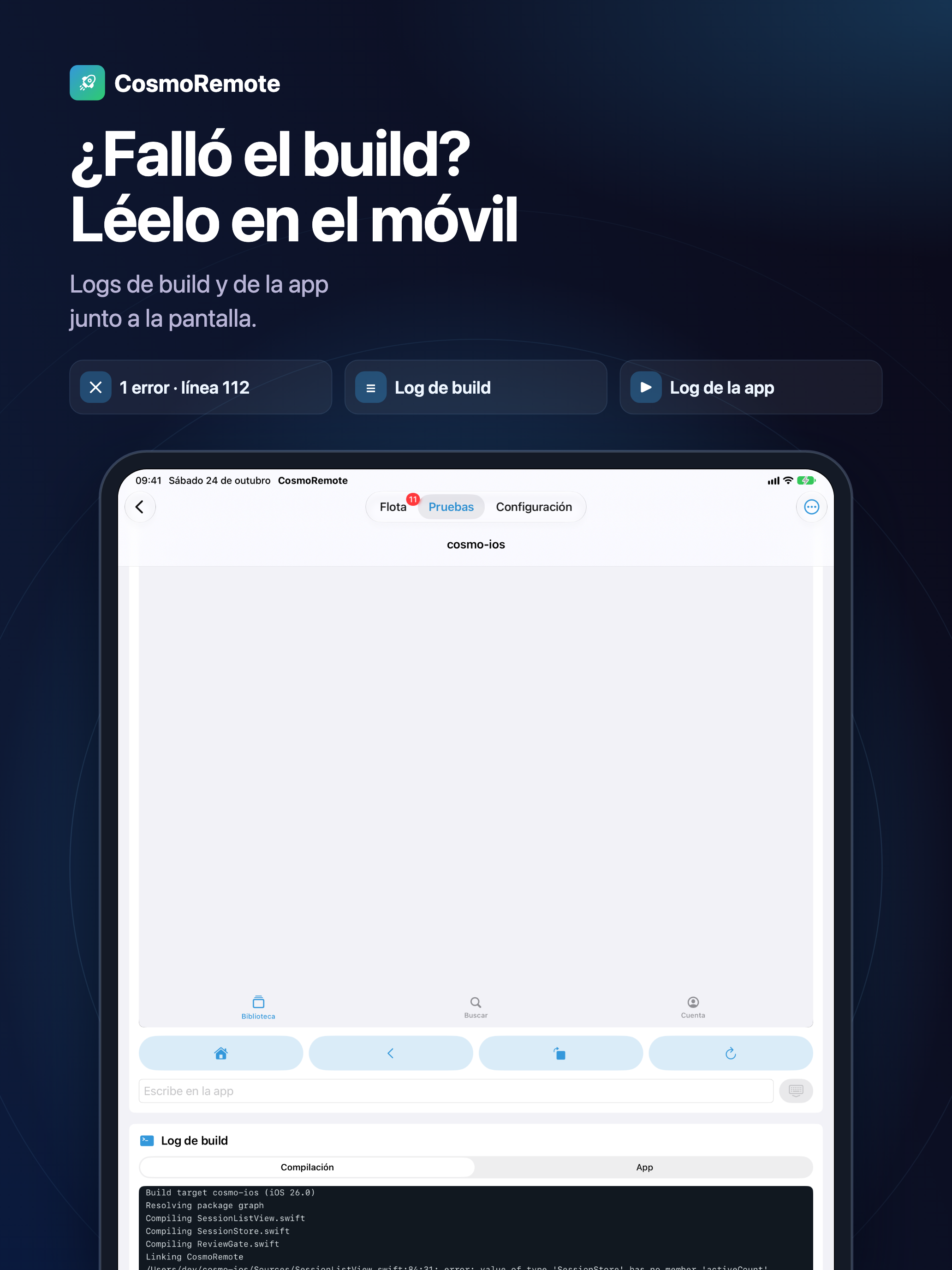 ¿Falló el build? Léelo en el móvil